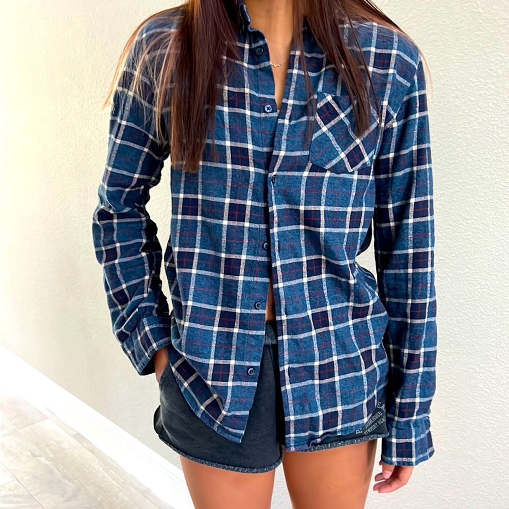 SILVER EIGHT plaid button up men shirt